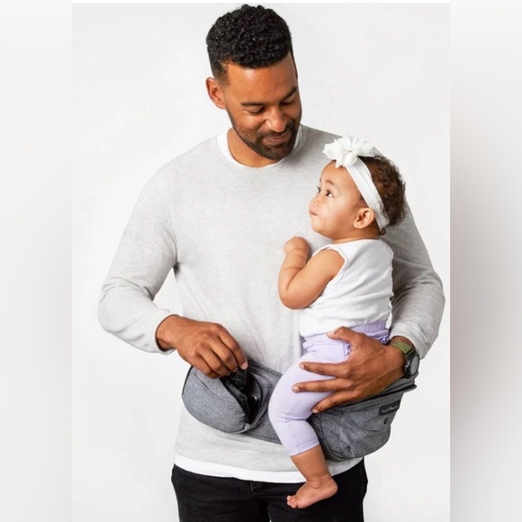 TUSHBABY Grey carrier EUC - Picture 5 of 9